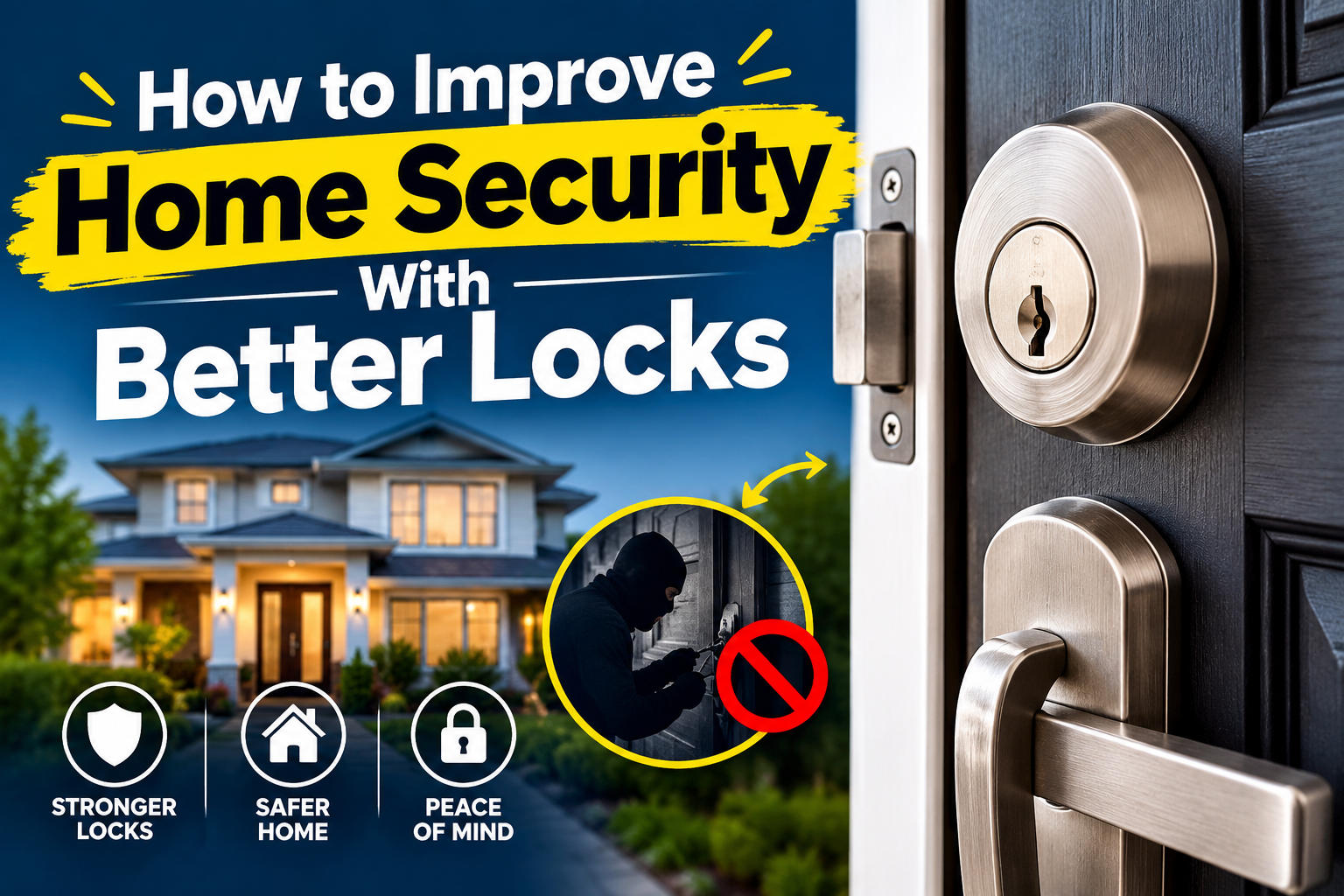 How to Improve Home Security With Better Locks