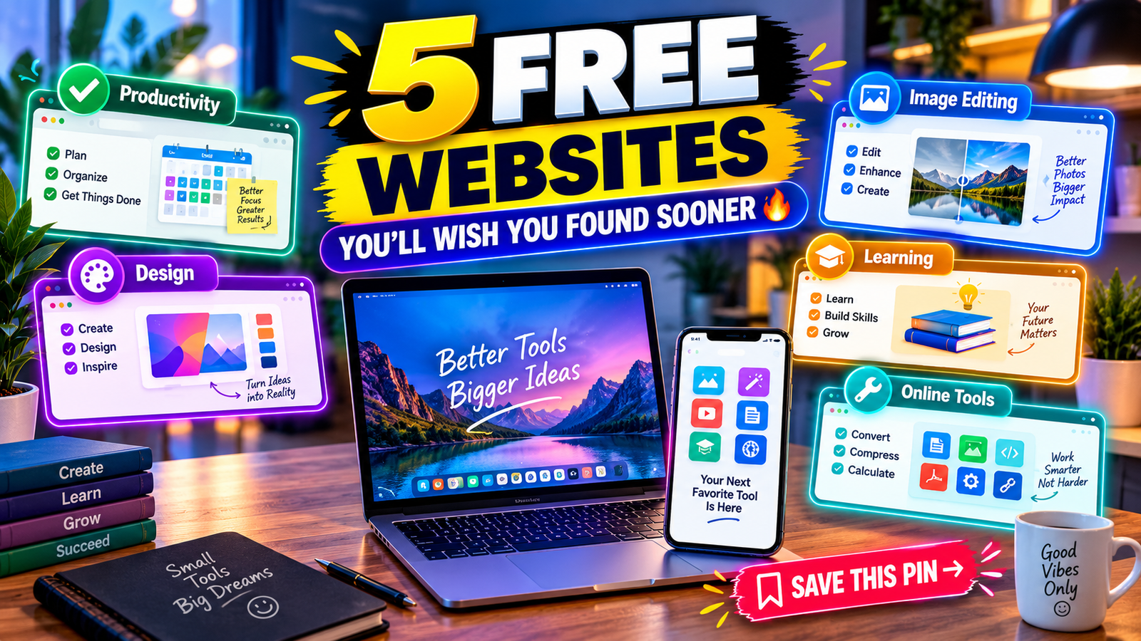 5 Free Websites You'll Wish You Found Sooner