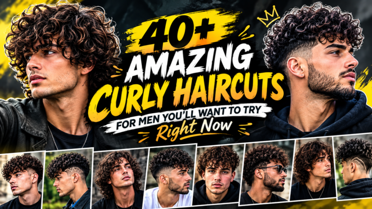 40+ Amazing Curly Haircuts For Men You’ll Want To Try Right Now