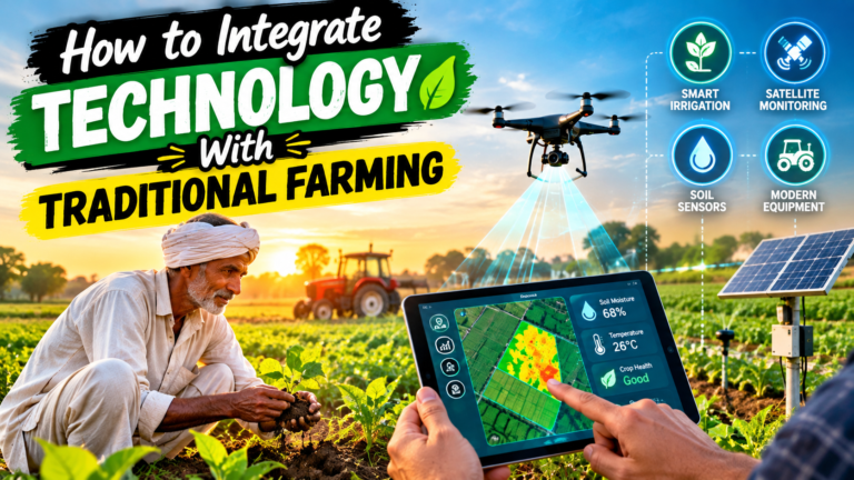 How to Integrate Technology With Traditional Farming